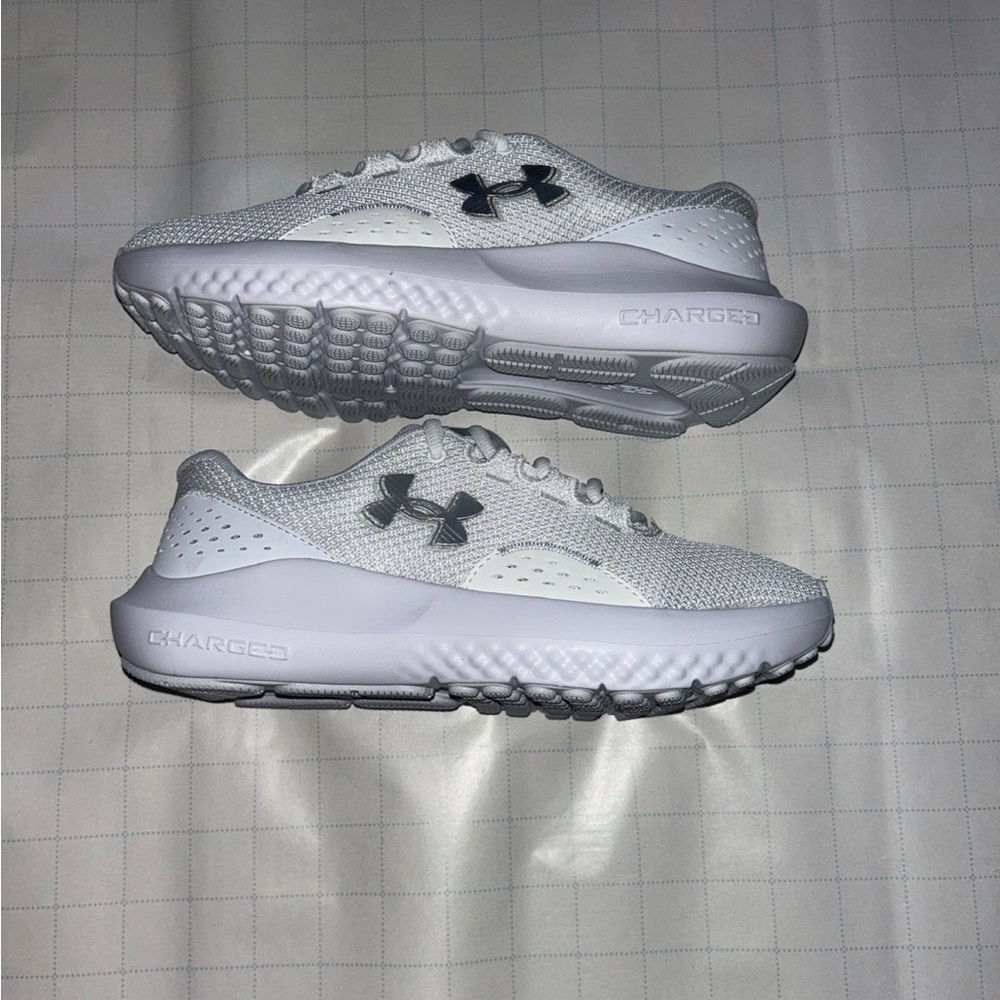 Under Armour White Running Shoes